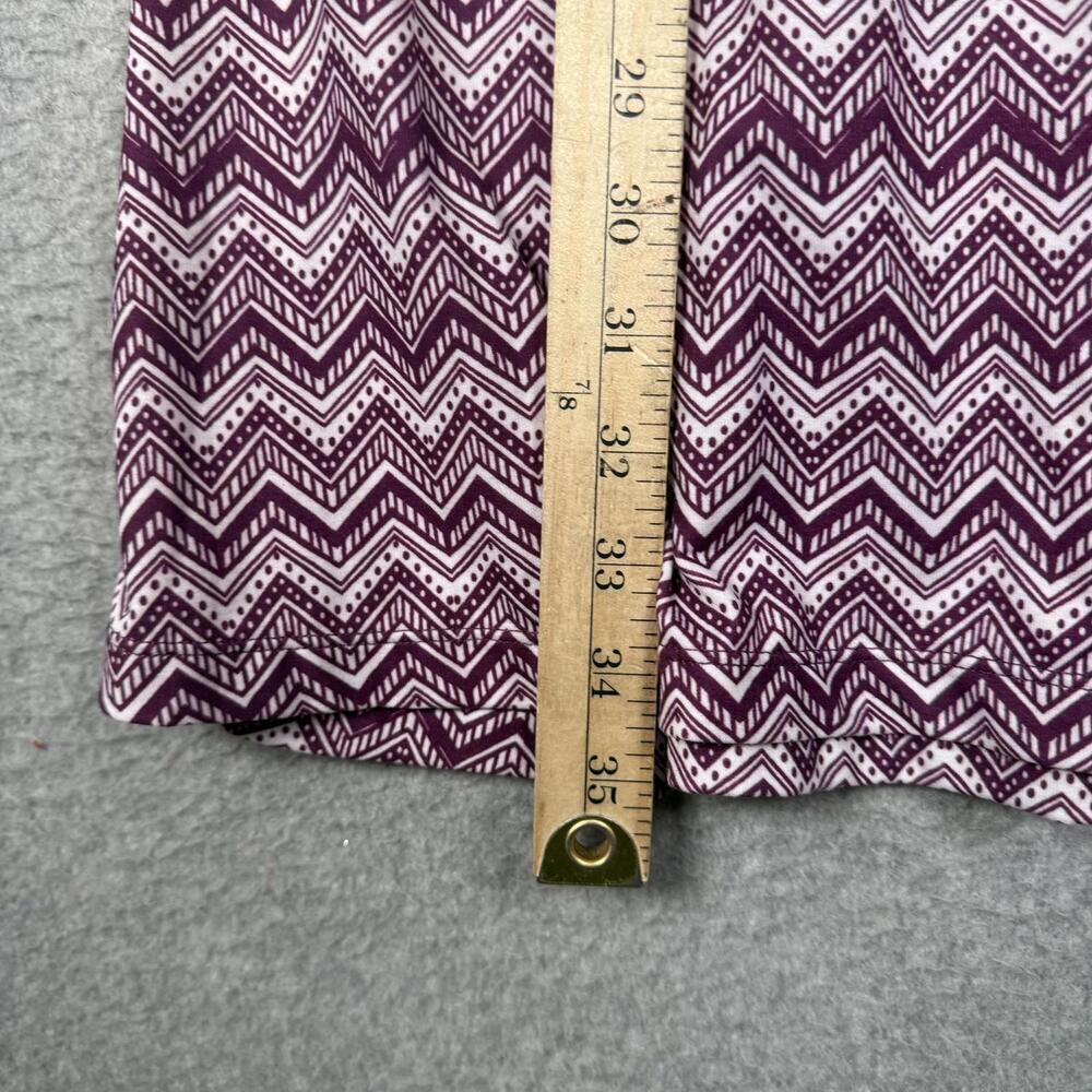 PrAna Racerback Dress Shelf Bra Purple Floral Paisley Size Small Bright Vibrant - Picture 3 of 7